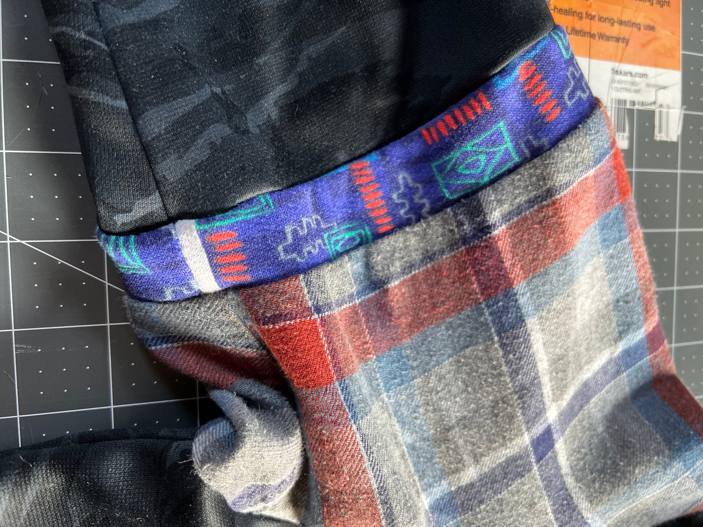 Upcycled Patchwork Hoodie - Ari