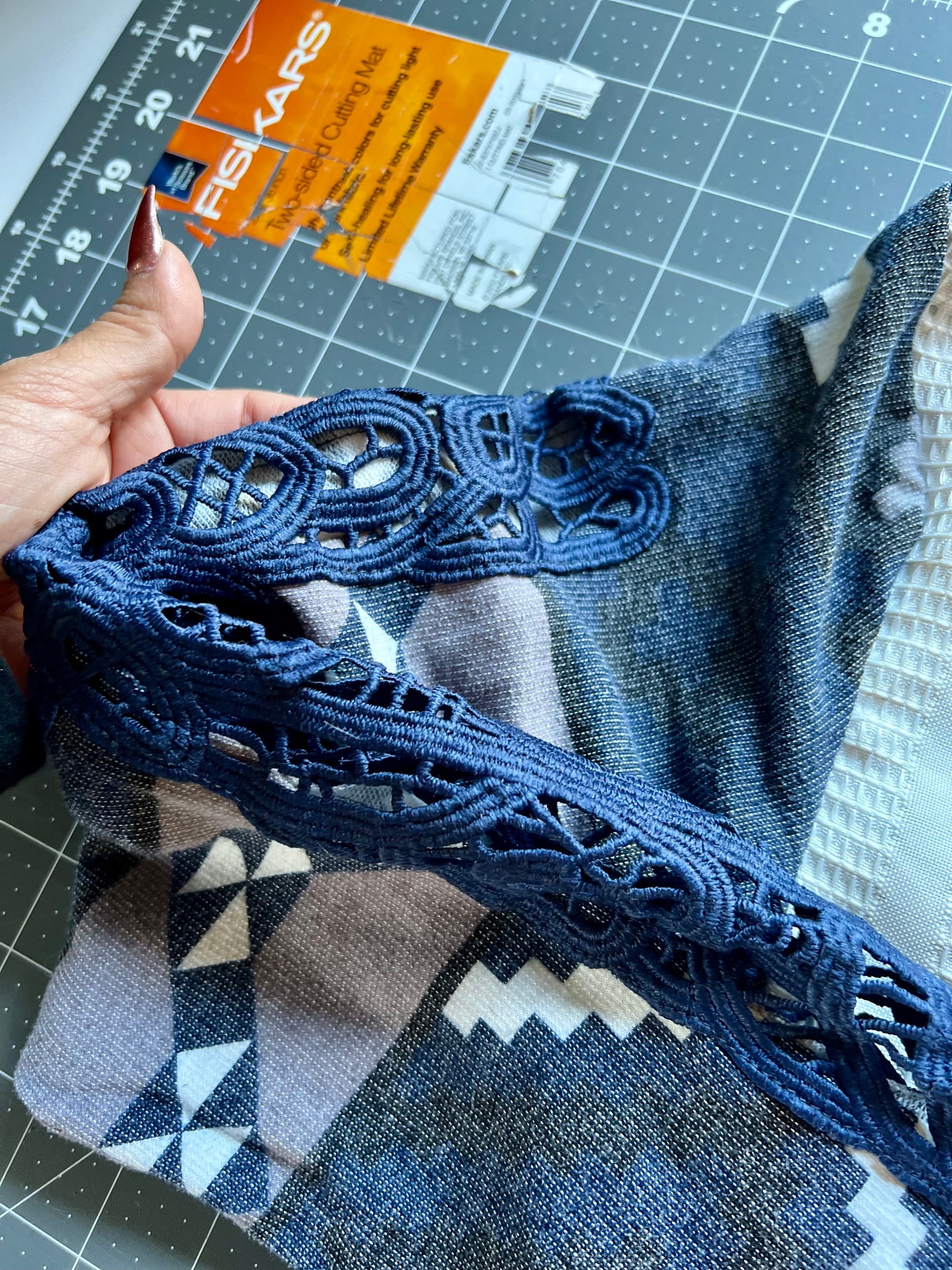 Assassin Style Hoodie, repurposed curtain, Upcycled Pullover - Grace