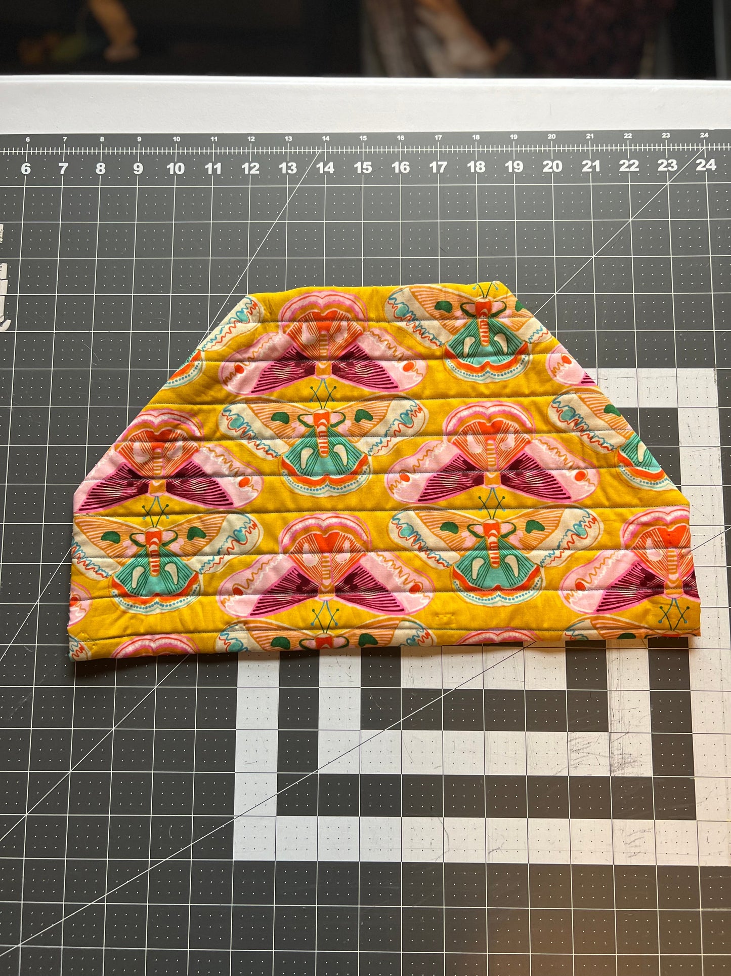 Unique, Quilted, Crewneck Sweatshirt Pocket, Boho Fleece-lined Patchwork, Upcycled, Thrifted Clothing for Women - Ezra