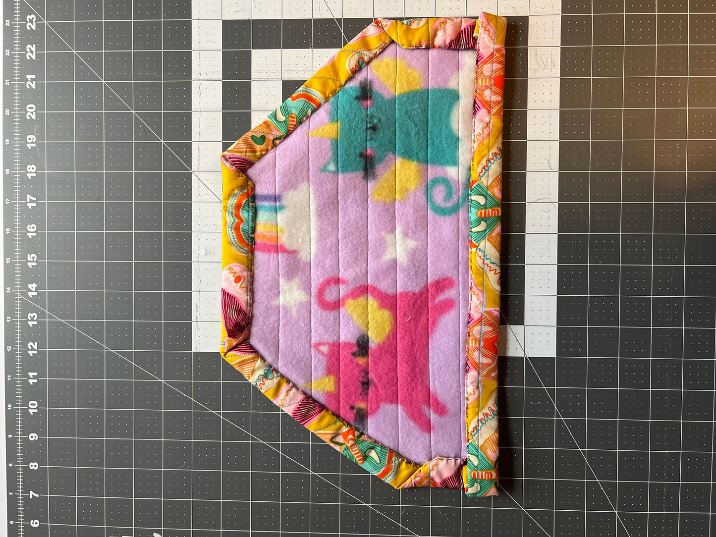 Unique, Quilted, Crewneck Sweatshirt Pocket, Boho Fleece-lined Patchwork, Upcycled, Thrifted Clothing for Women - Ezra